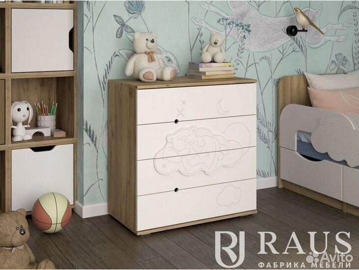 Комод Мишка на облаке Раус
