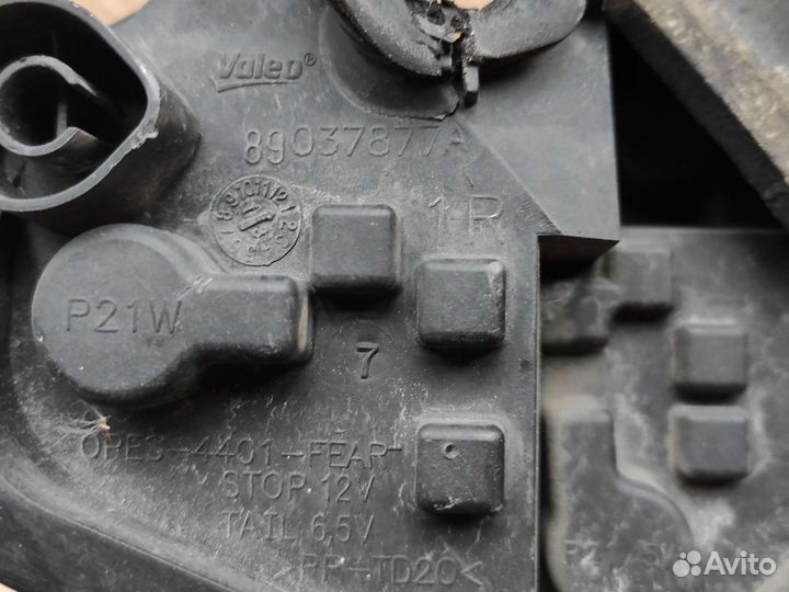 Плата фонаря Opel Corsa D 5 дверей