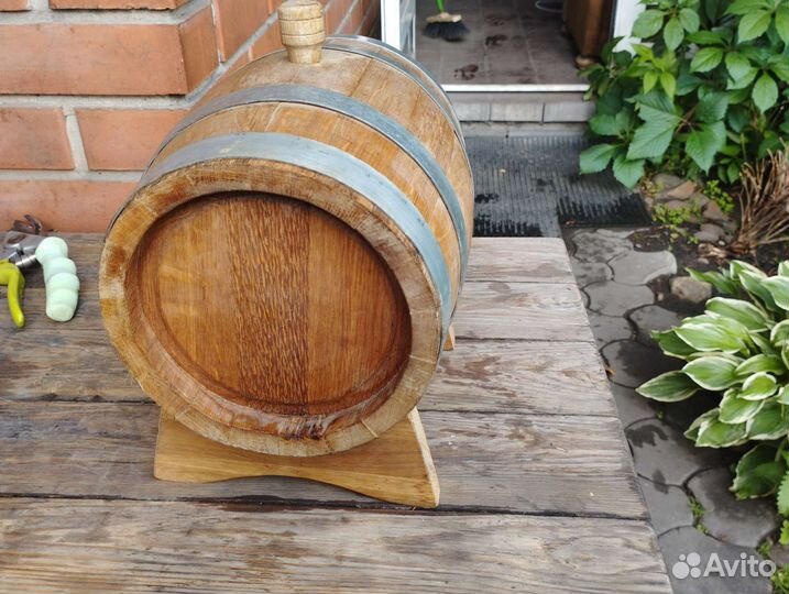 Дубовая бочка 5литров