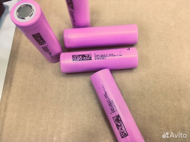 Аккумуляторы 18650 высокотоковые 2600 мАч