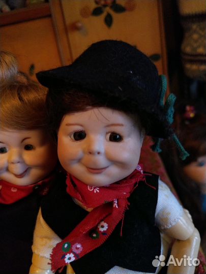 Винтажные реплики антикварных кукол