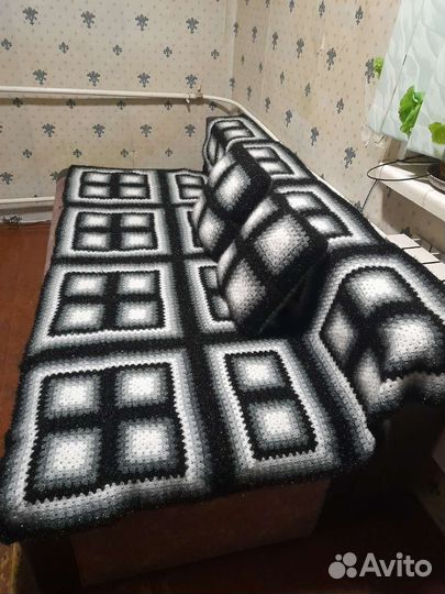 Плед ручная работа