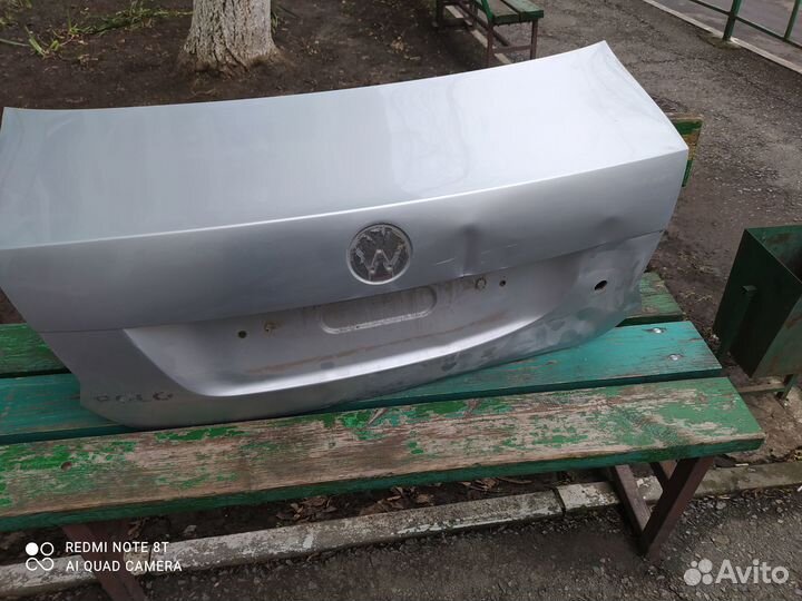 Крышка багажника volkswagen polo 2011