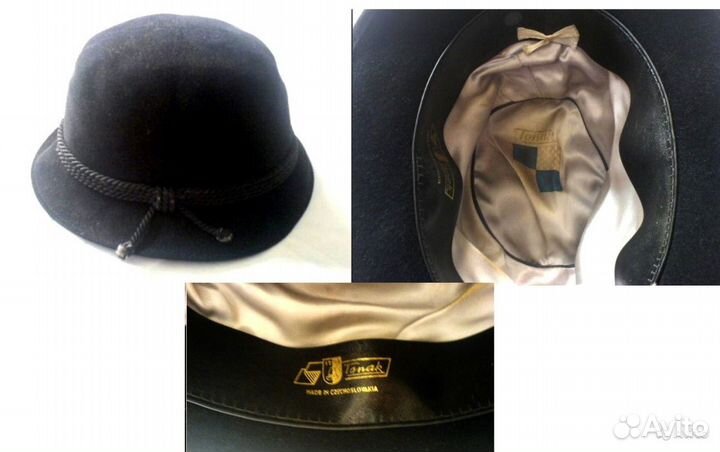 Шляпа мужская. США 1950 - 1960 гг