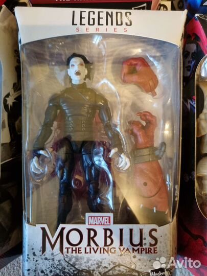 Фигурки Marvel legends разные с бафами