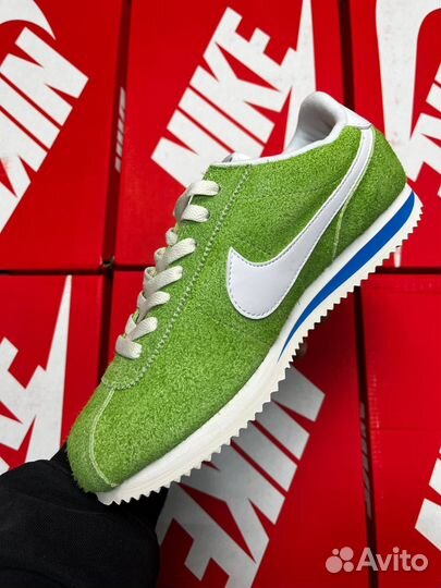 Кроссовки Nike cortez Green Suede