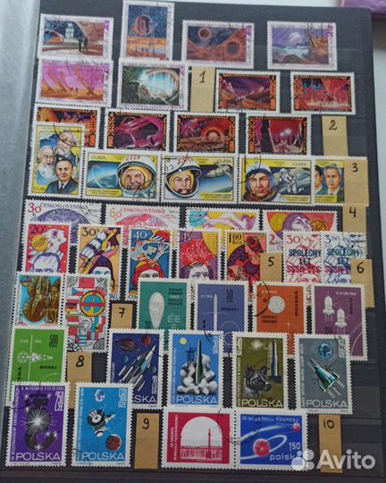 Набор иностранных марок Космос №1