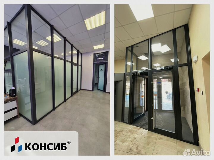 Алюминиевые двери в любой тип помещения