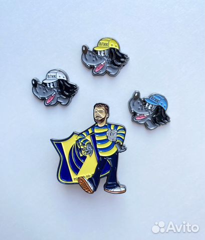 Значок волк из Ну Погоди & Комличенко фк Ростов