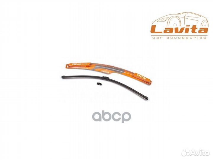 Бескаркасная щетка стеклоочистителя 700мм LA232