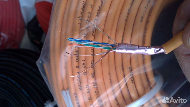 Кабель ParLan FTP 4*2*0.52 Cat5e ZH нг(А) -HF инте