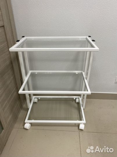 Тележка метал / стекло