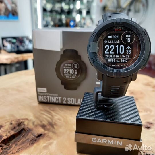 Часы Garmin instinct 2 Solar Tactical Black