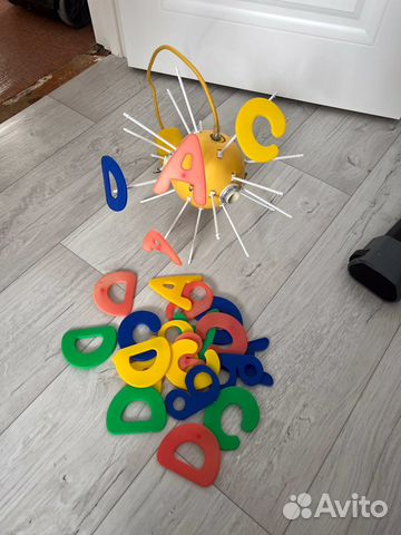 Люстра алфавит детская