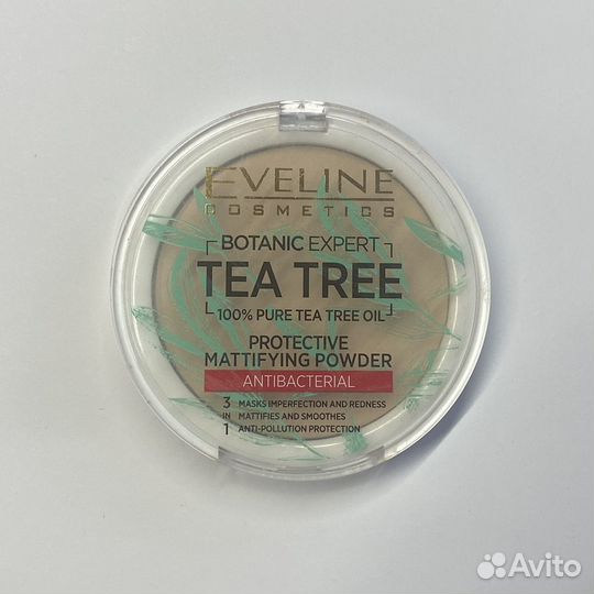 Пудра матирующая eveline 02 ivory