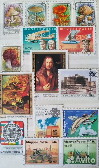 Марки СССР, Польша, Куба, Венгрия, Чад, Малагаси