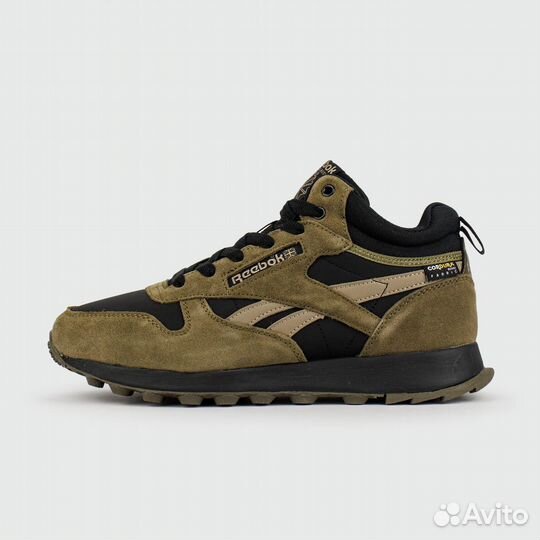 Кроссовки Reebok Classic Utility Suede Olive Black