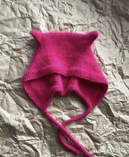 Чепчик с рожками