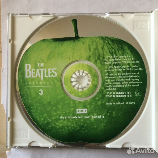The Beatles/Anthology 3, 2CD,Holland,1996,nm