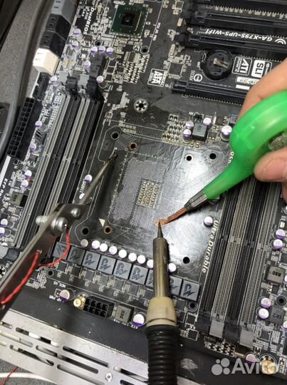 Ремонт материнских плат