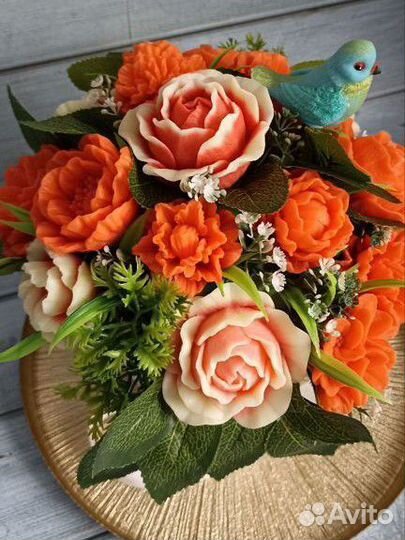 Букет из мыла новый