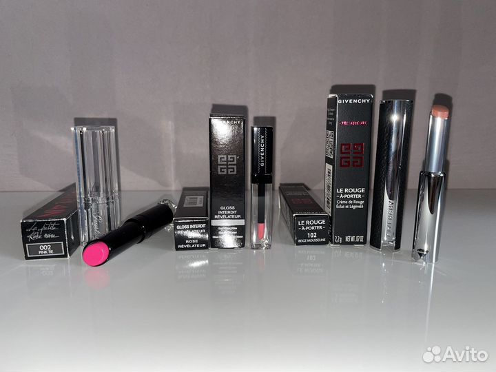 Guerlain помада,Givenchy closs interdit revelateur