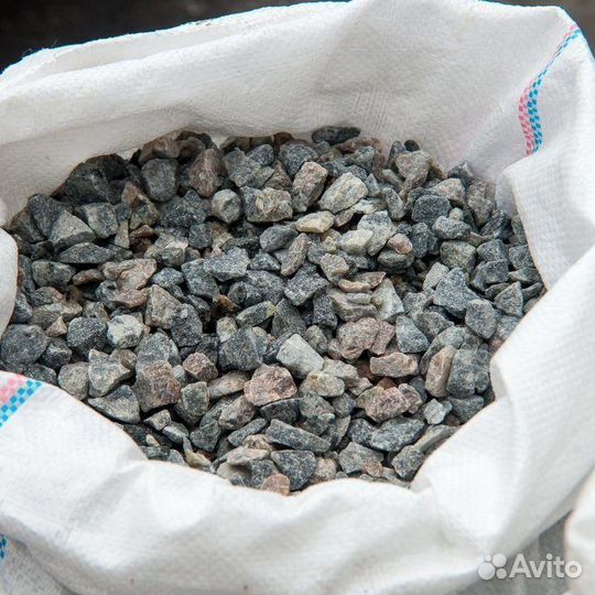 Щебень в мешках. Доставка