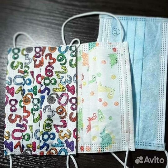 Маска медицинская детская