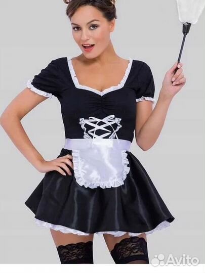 Эротический костюм горничной M/L