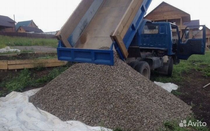 Щебень доставка самосвалом 20-40 мм. от 1 m3