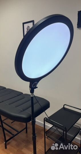 Лампа кольцевая 35см