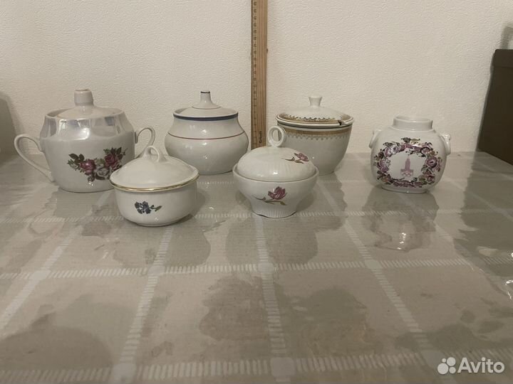 Посуда разных времен СССР и не только