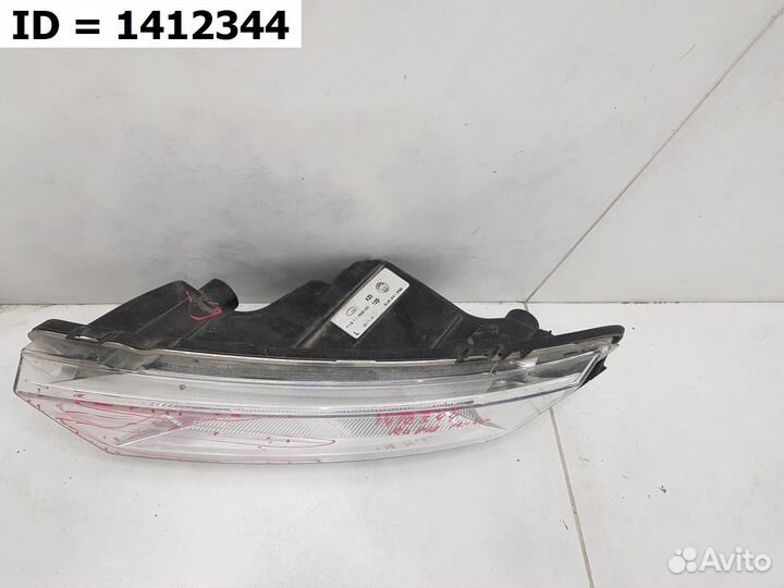 Птф передняя левая Skoda Rapid