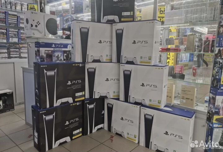 Игровая приставка Sony PlayStation 5 825GB с диско