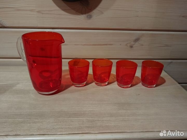 Бокалы из богемского стекла