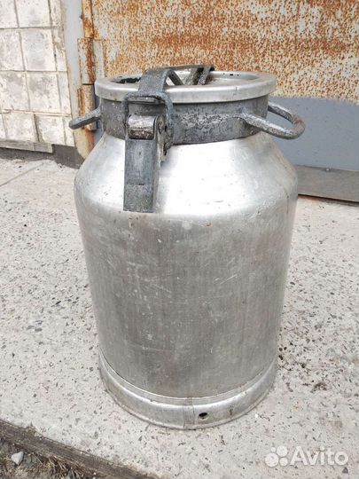 Фляга алюминиевая бу 40л