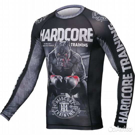 Рашгард Hardcore Training х Ground Shark The Momen