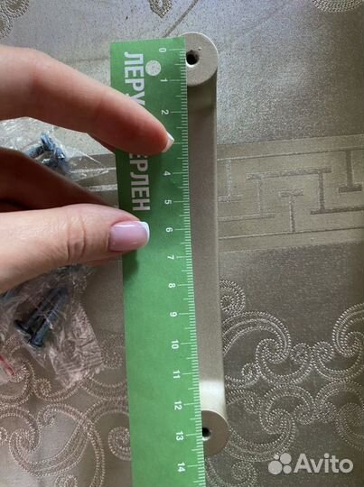 Ручки мебельные металлические