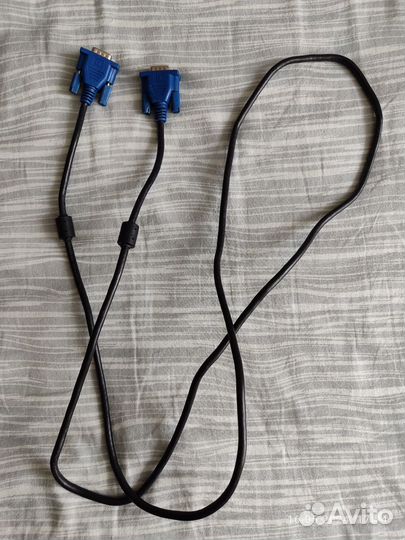 Кабель hdmi+ кабель сетевой+ кабель vga для компа