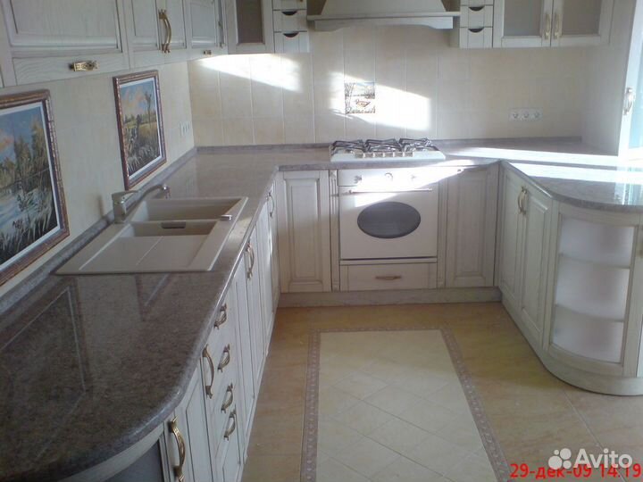 Кухонная столешница, из камня, под заказ