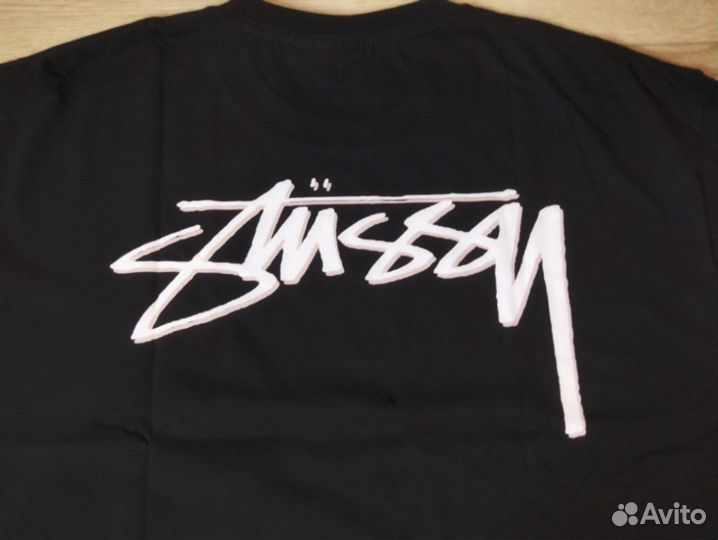 Футболка Stussy черная 54р