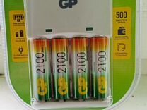 Аккумуляторные батарейки GP 2100 AA