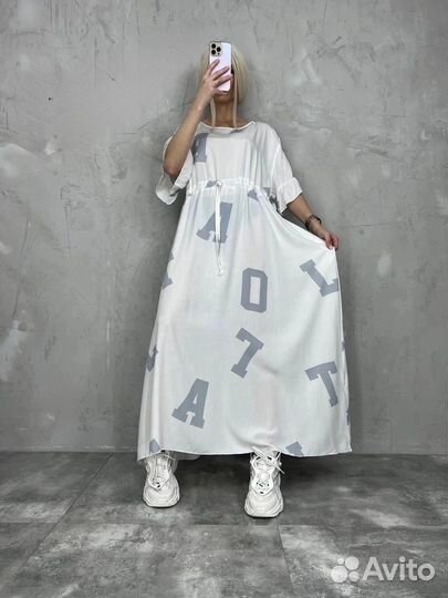 Платье женское хлопковое 52-58р