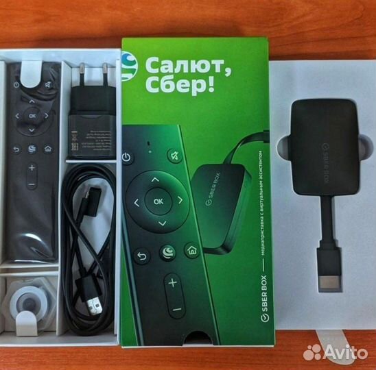 Тв приставка сбербокс sberbox салют