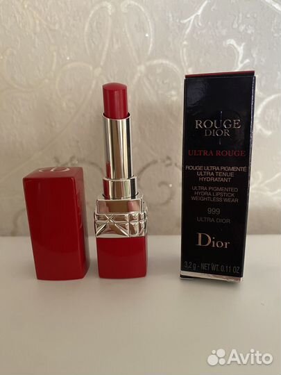 Dior помада для губ Ultra Rouge, 999 Ultra dior