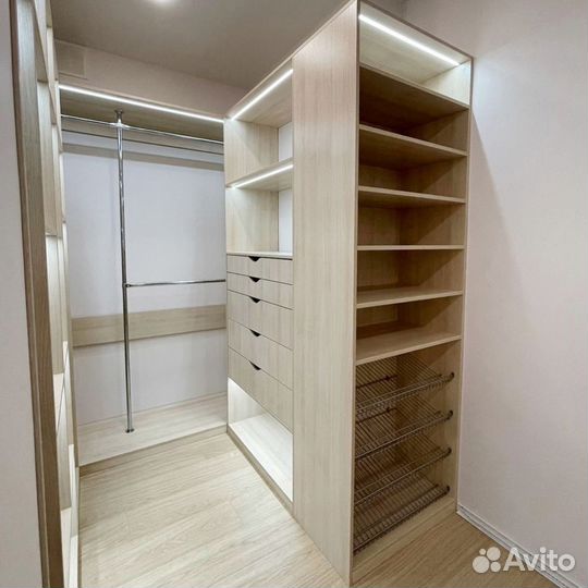 Гардеробная под заказ от производителя