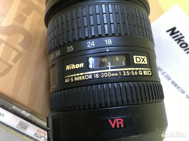 Nikon AF-S Nikkor 18-200 f/3.5-5.6G ED VR DX