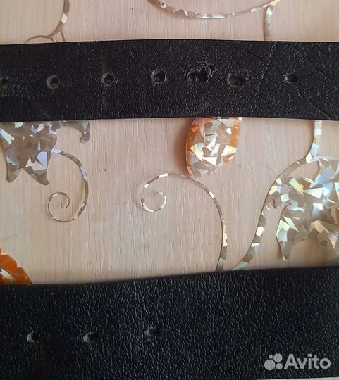 Мужской кожаный ремень