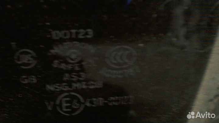 Стекло боковой двери Nissan Murano, 2008