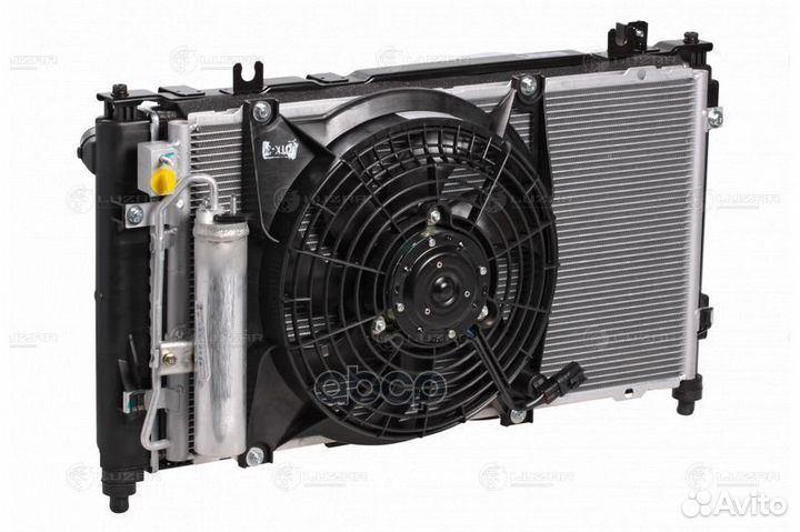 Блок (радиатор+конденсер+вентиляторы) для а/м ваз
